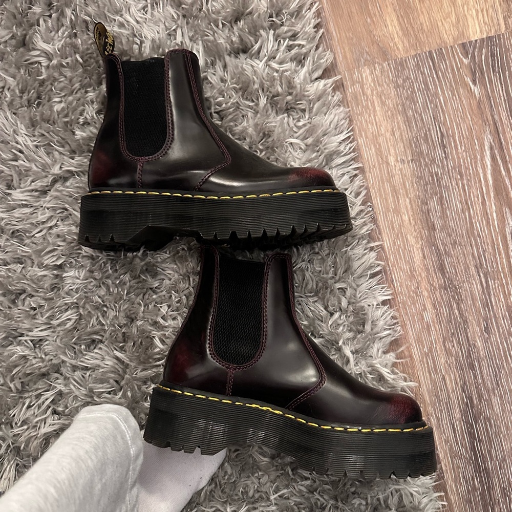 Dr. Martens Women's Burgundy Boots